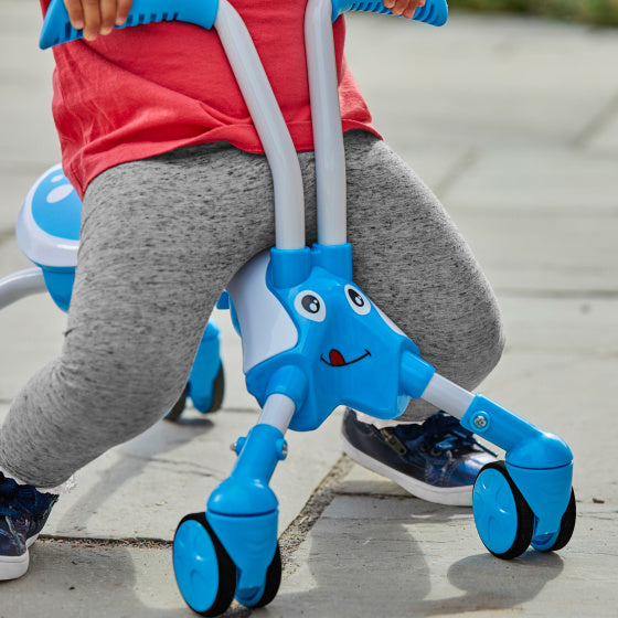 Die Bugs Scramblebug Tide Bike Bike mit 4 Rädern Junior Blue White