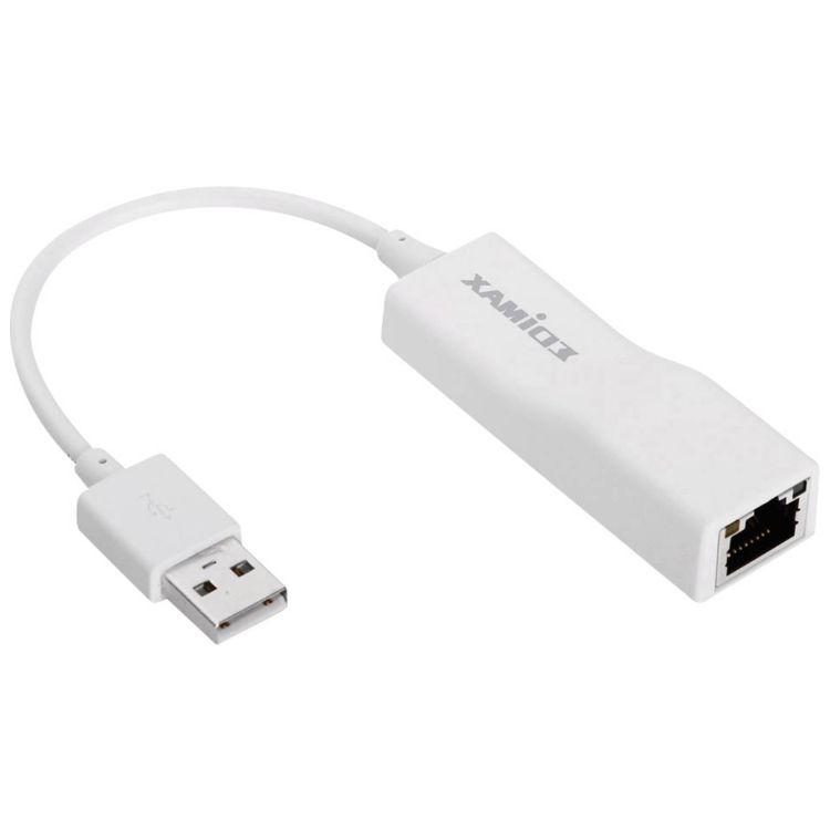 Edimax USB 2.0 Fast Ethernet Adapter 10 100 Mbit weiß | 1 Stück - eu-4208 eu-4208