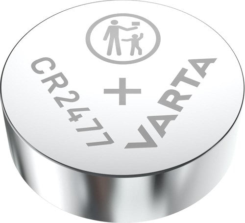 Varta-Batterie, Knopfzelle, CR2477, Lithium, 3 V, 1 Blister