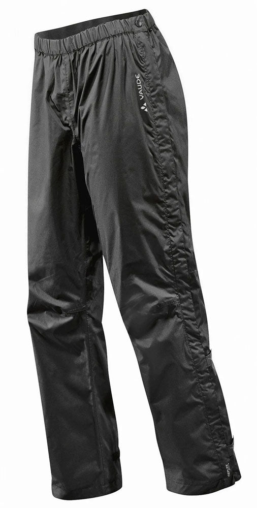 Vaude Fluid Full-Zip Pants II – Regenhose in Kurzgröße