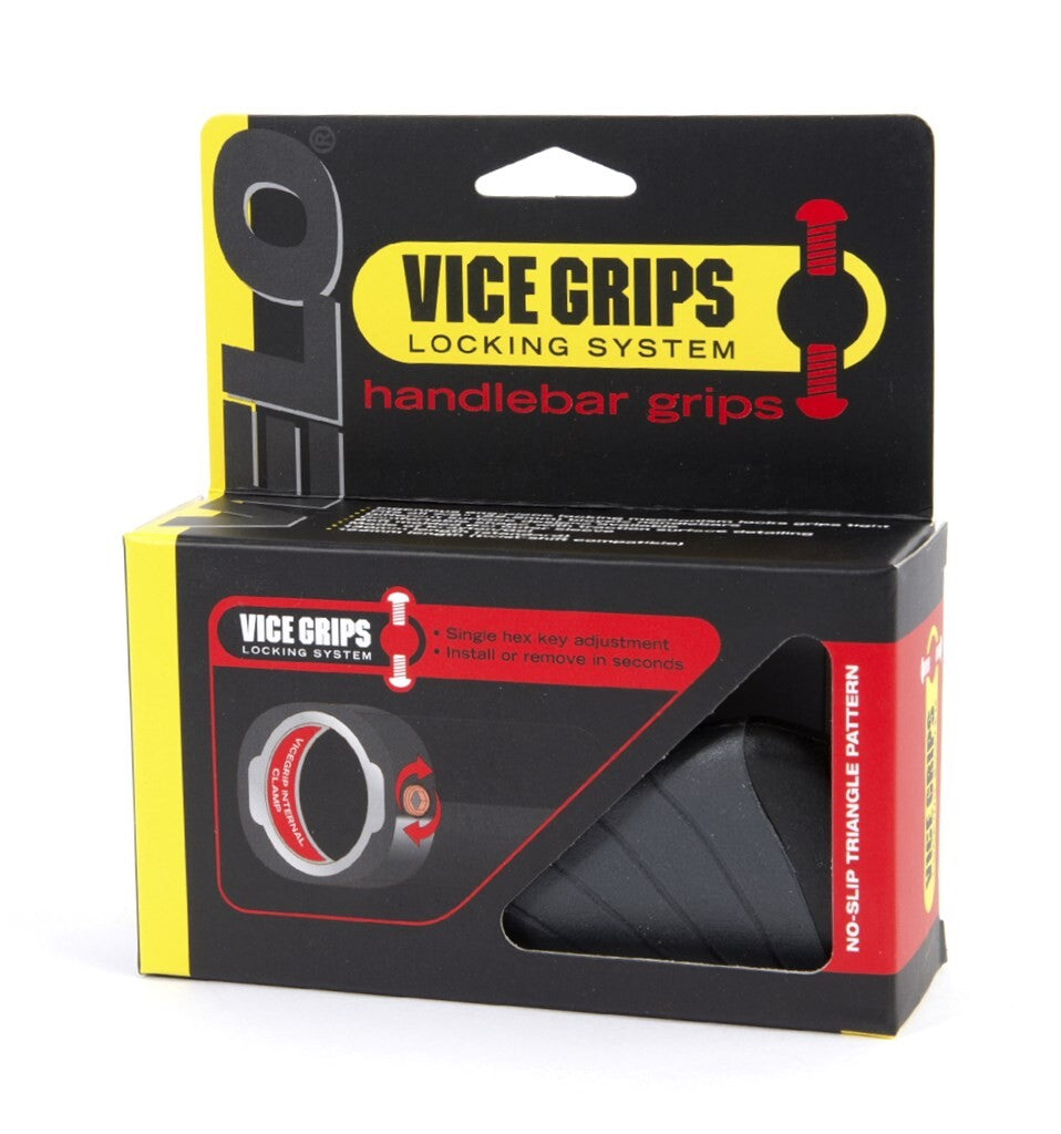 Velo -Griff Ergip Visegrip Alu Kraton Gel 95 135 mm, schwarz