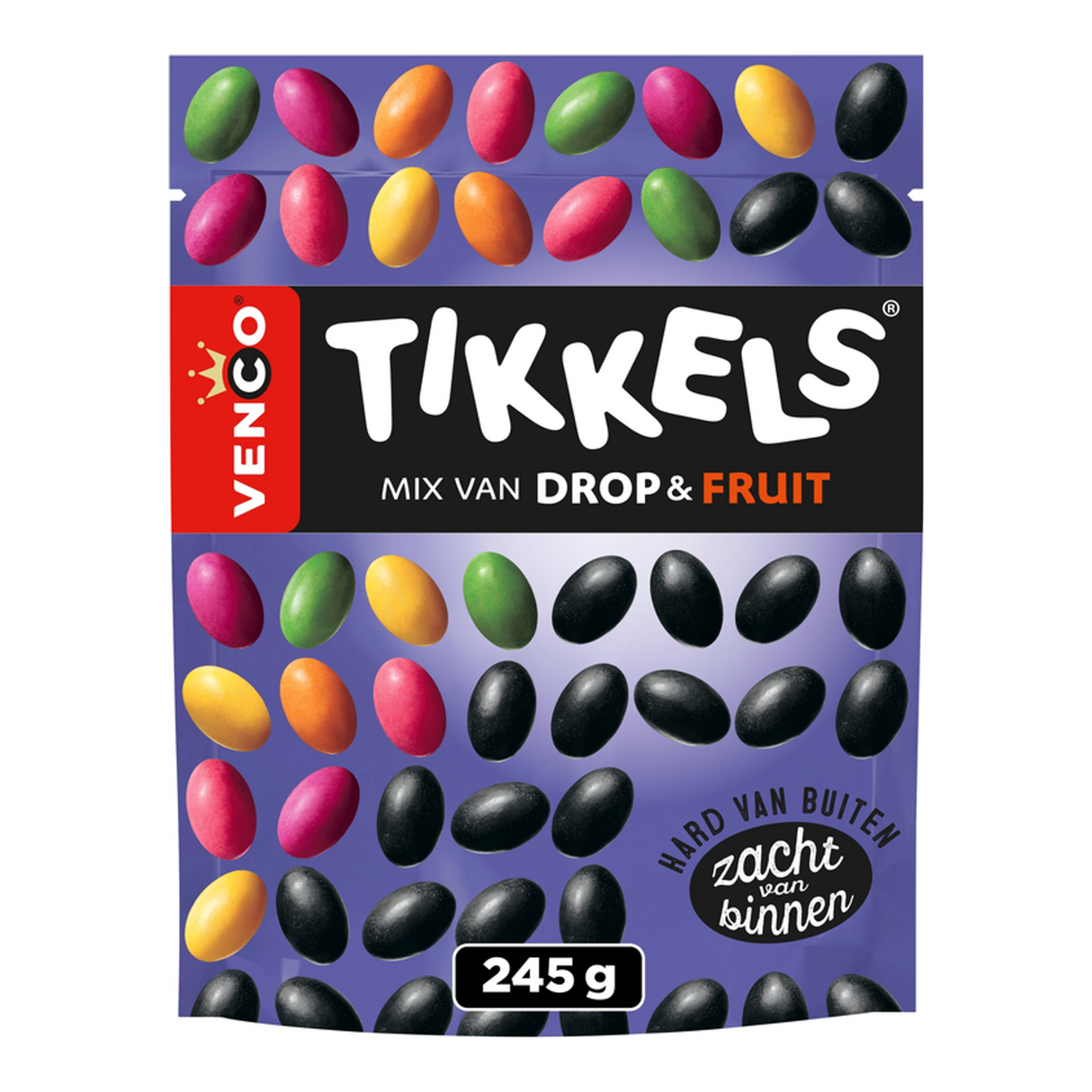 Venco Tikkels Lakritzfruchtbeutel (10x 245g)