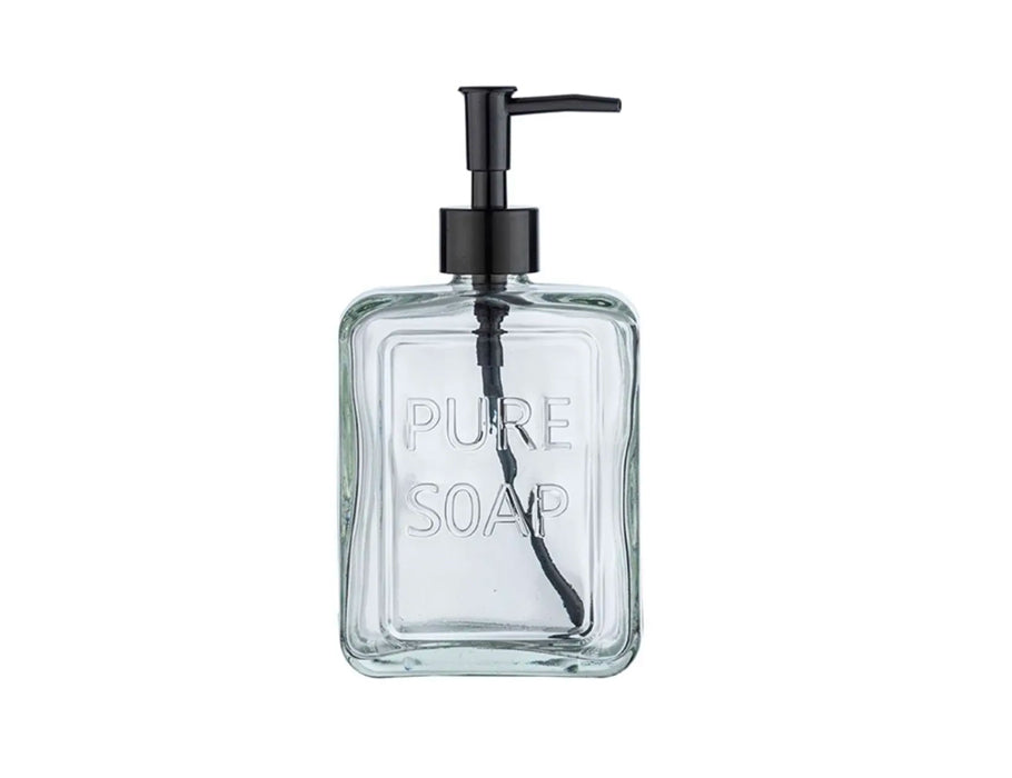 Wenko Seifenpumpe - Glas - transparent - 550 ml