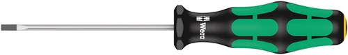 Wera 335 Sägezahn-Schraubendreher, Elektrikerklinge, 0,4 x 2,5 x 75 mm – 1 Stück – 05008007001