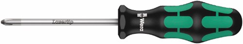 Wera 355 PZ Pozidriv-Schraubendreher, PZ 0 x 60 mm – 1 Stück – 05009305001