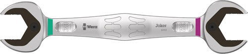 Wera Doppelmaulschlüssel | 30 x 32 mm Länge 305 mm | mattes Chrom | 1 Stück - 05020264001 05020264001
