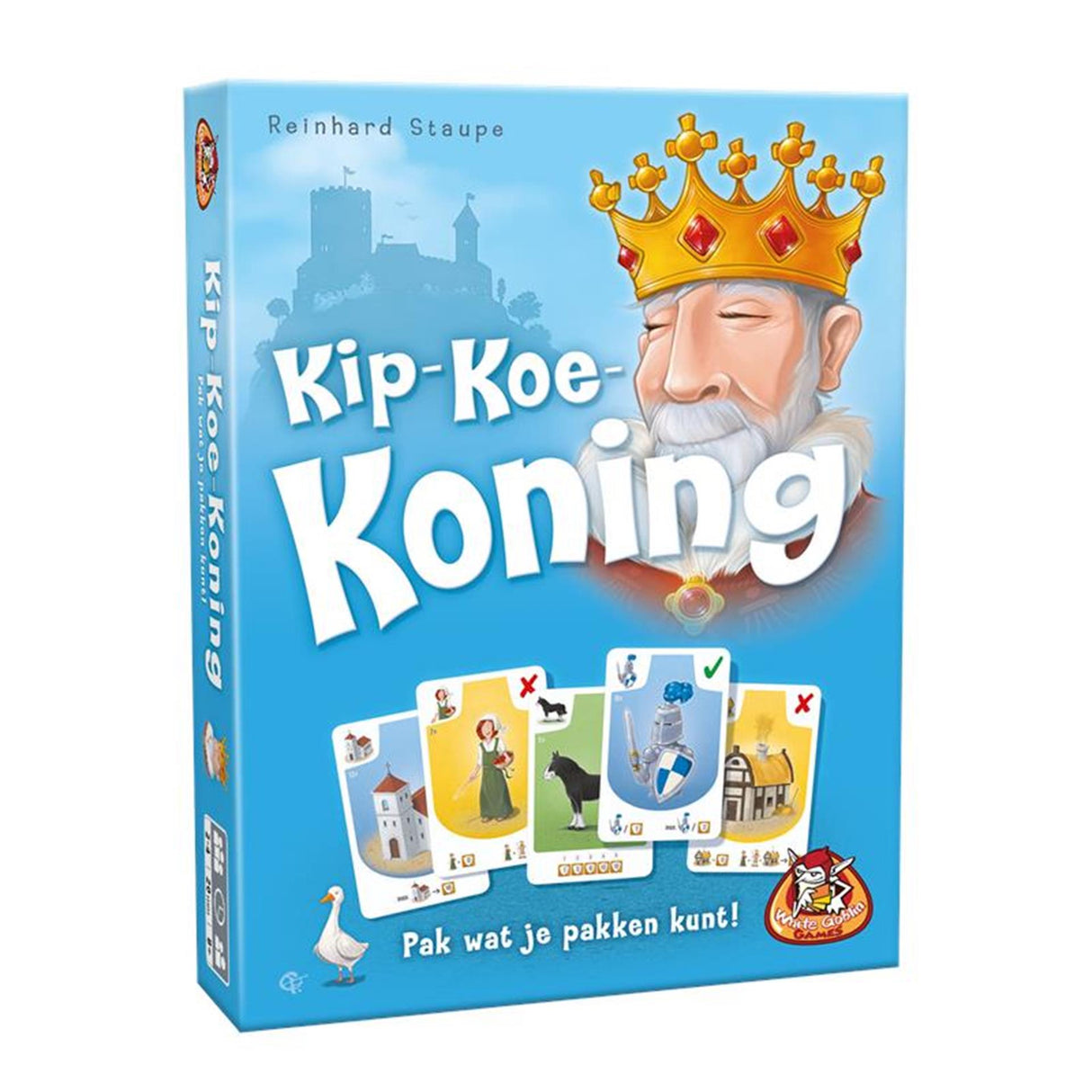 Weiße Kobold-Spiele: Huhn-Kuh-König