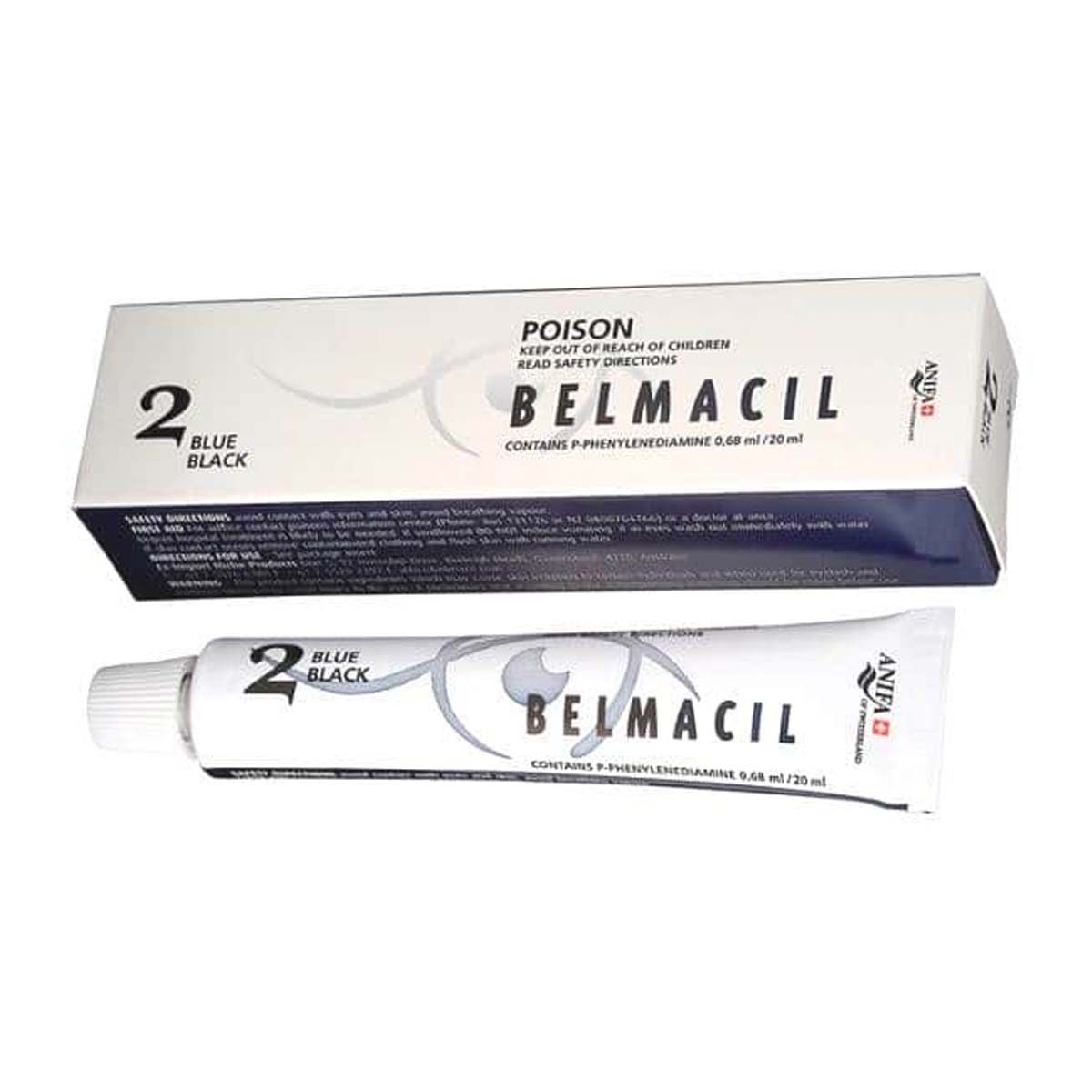 Belmacil Wimpernfarbe Blau Schwarz Nr. 2