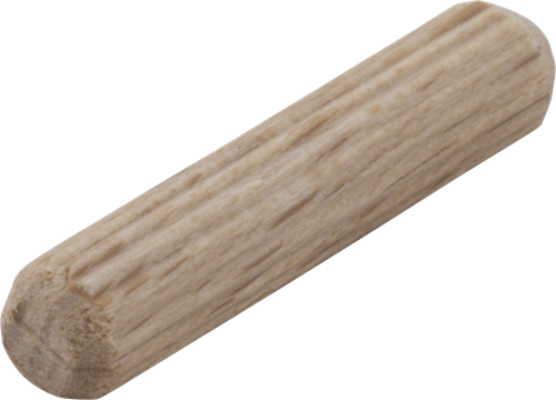 Wolfcraft gerillte Holzdübel | buche | ø6 x 30 mm | 200 Stück - 2905000