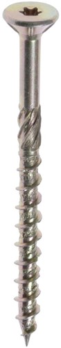 Woodies schroeven woodies ultimate 4.0x 25 15 platverzonken kop t-20 geelverzinkt - 61440272