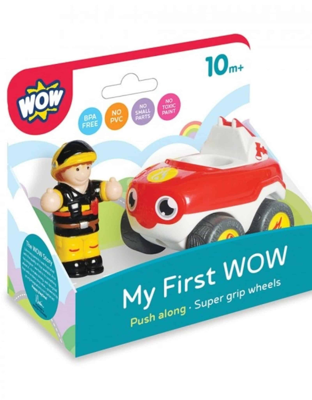 Van der Doelen wow Feuerwehrauto mit Feuerwehrmann