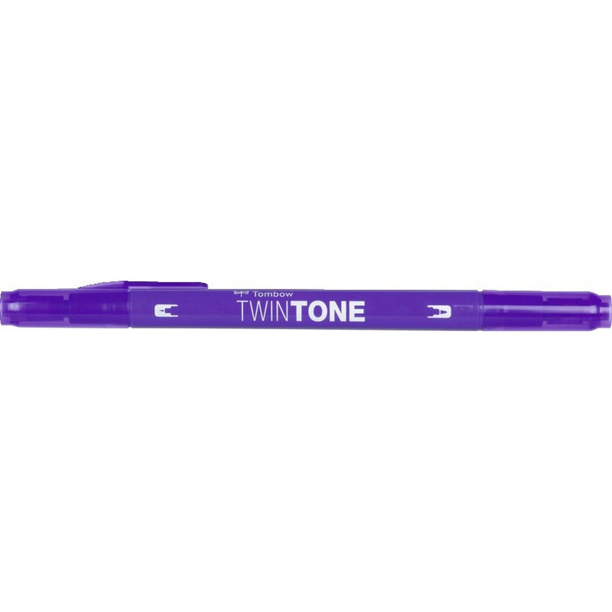 Tombow • Zweifarbiger Pinselstift mit zwei Spitzen, Traube