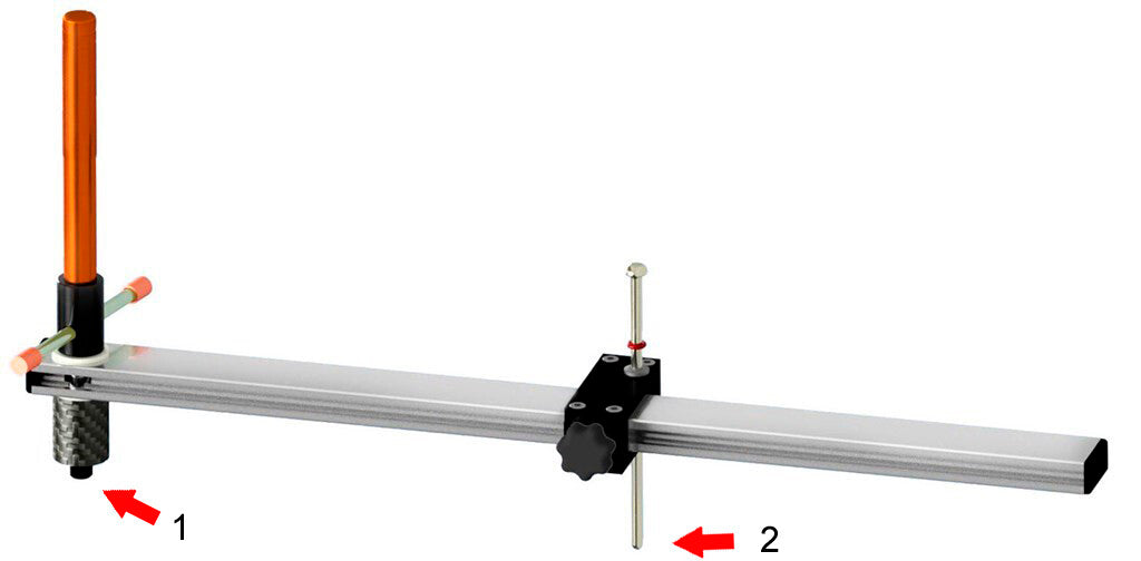 Icetoolz xpert Umwerfer-Mittelausrichtungswerkzeug, E355