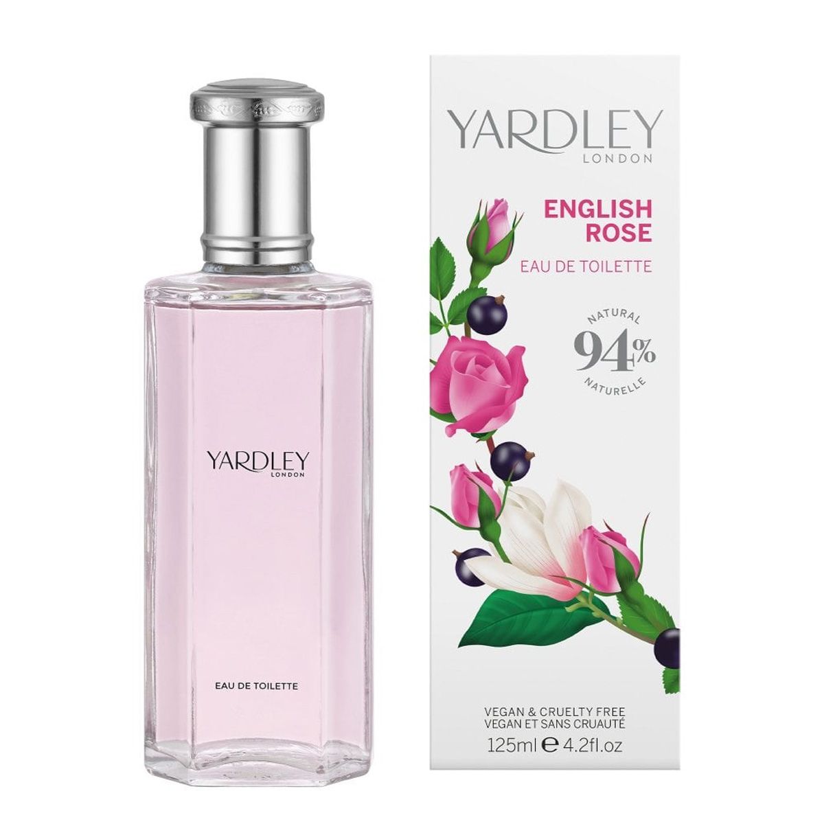 Yardley London Englische Rose Eau de Toilette 125 ml