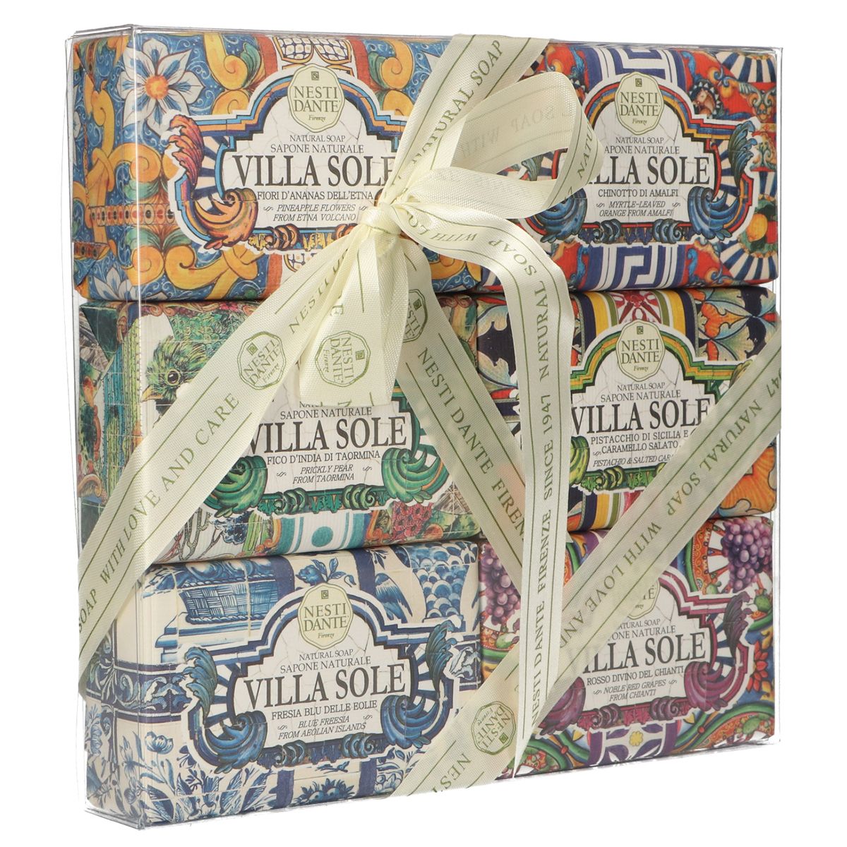 Nesti Dante Villa Sole Geschenkset Seife 6x150gr.