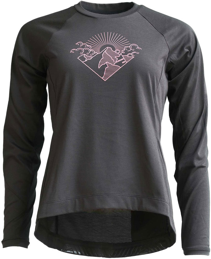 Zimtstern pureflowz - women's mtb long sleeve jersey | l