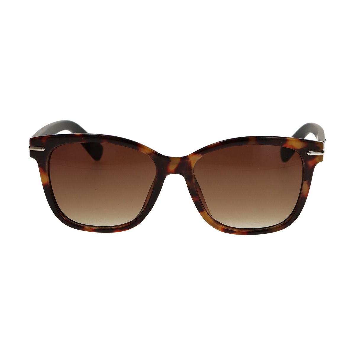 Spectrum Sonnenbrille quadratisch schildpatt mattschwarz Damen
