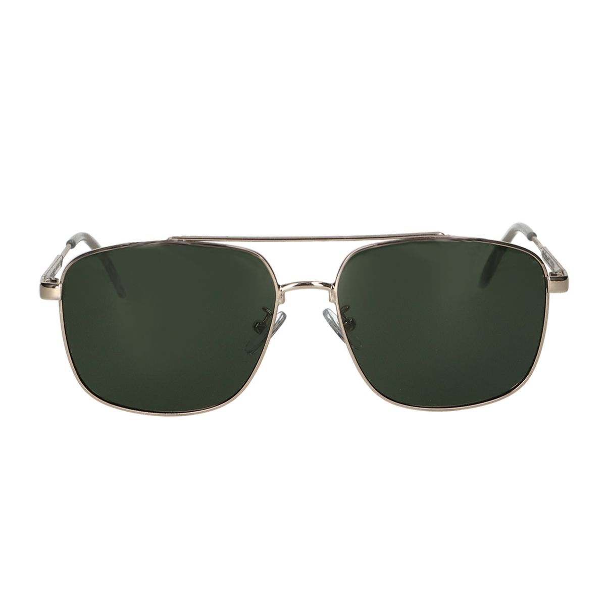 Spectrum Sonnenbrille aus grünem Glas und Messing für Herren