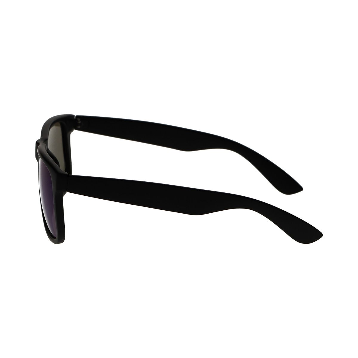 Spectrum polarisierte Sonnenbrille quadratisch mattschwarz blau Herren