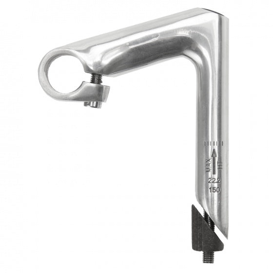 Zoom -Stiel 22,2 150 25,4 mm Silber festgelegt