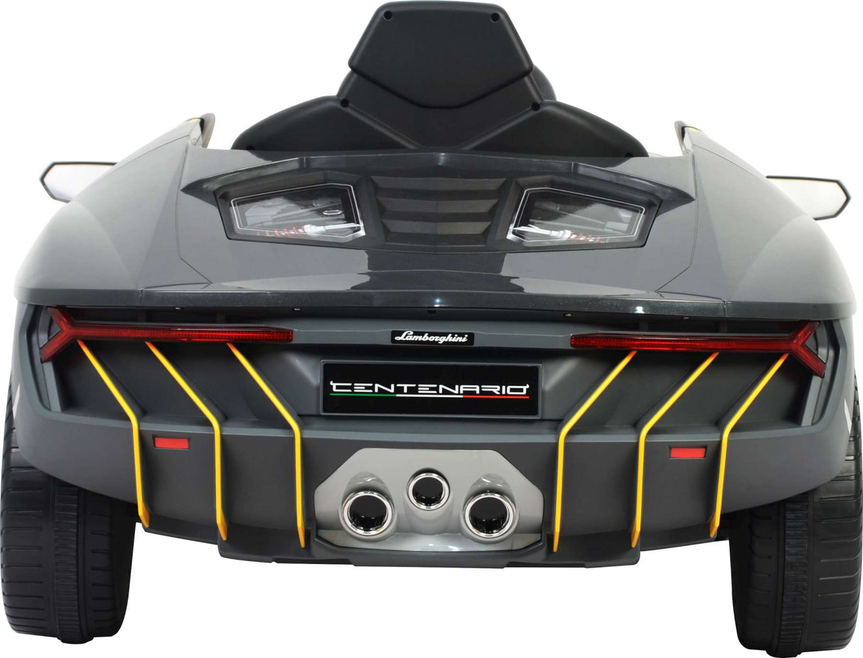 Lamborghini Centenario Grey Elektroauto mit Fernbedienung 12 Volt