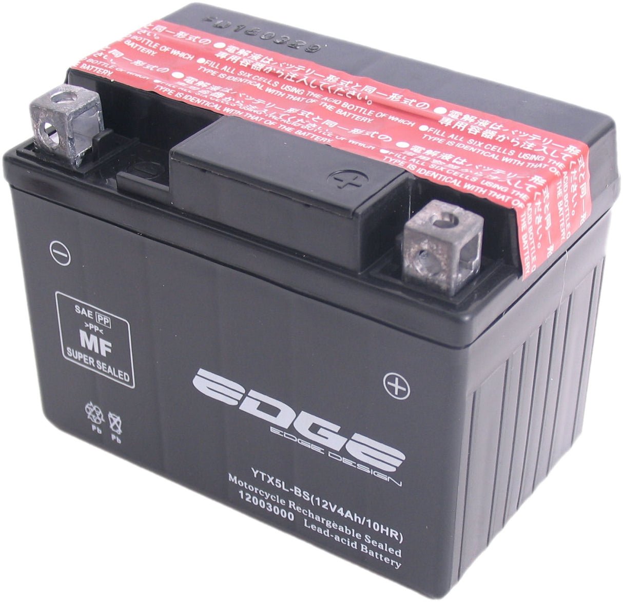 Kantenbatterie CTX5-lbs mit Säureverpackung (11 x 7 x 8,5 cm)