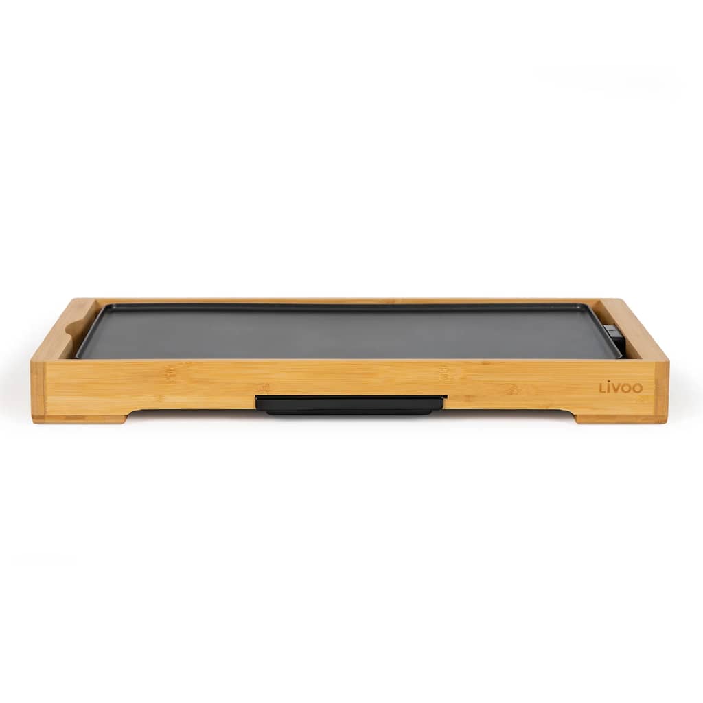 Livoo Livoo Grill 2200 W 58x30x6 cm Bambusholz farbig