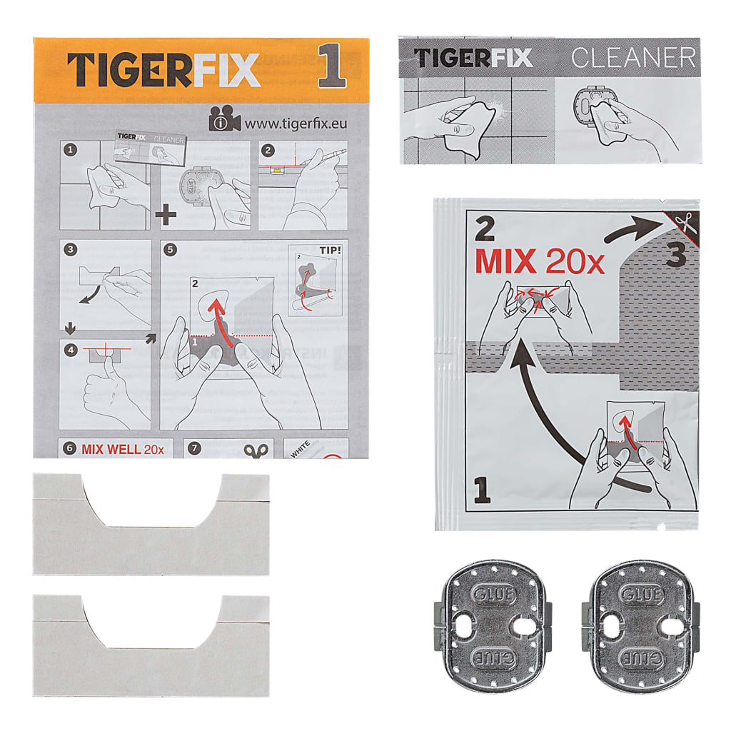 Tiger Tiger Fixierungsmaterial Tigerfix Typ 1 Metall 398730046