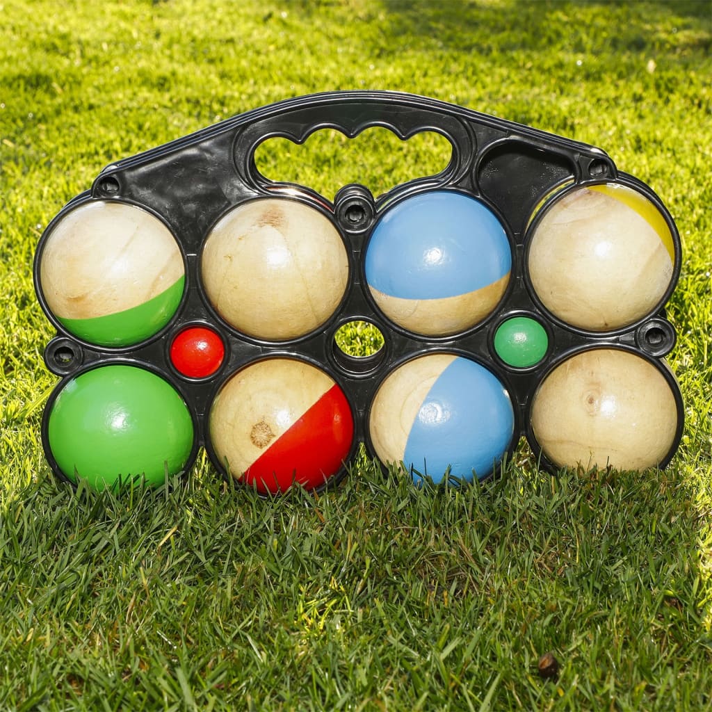 Hallo Hi 10-teilig Jeu de Boulesset Wood