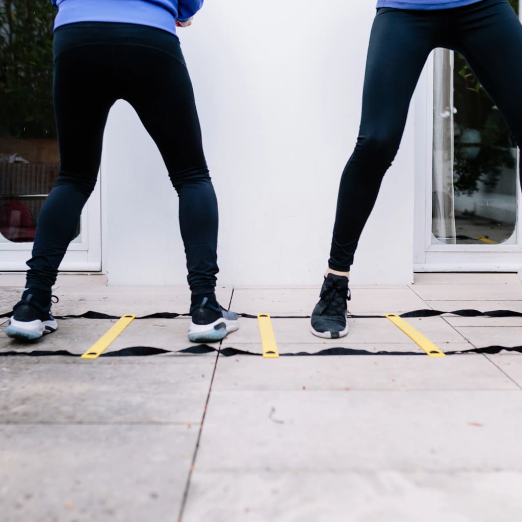 Hi hi hi gleichheitstraining für buiten schwarz und gelb