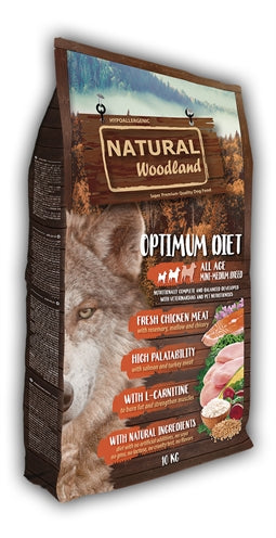 Natürliche Waldland optimale Mini mittlere breite Diät