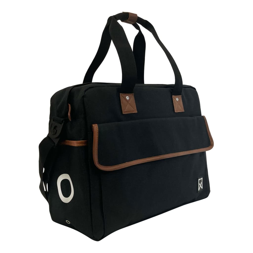 Wilex Wilex Fahrradbeutel 19 L schwarz und braun