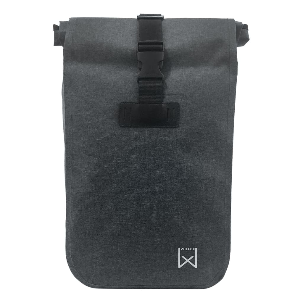 Wilex Wilex Fahrradbeutel wasserdicht 34 l Grau