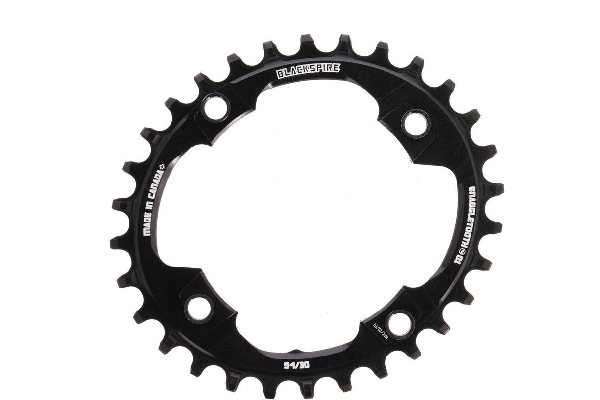 Schwarzkleher Kettenblattkette Top Snoggletooth Oval SRAM 94 30