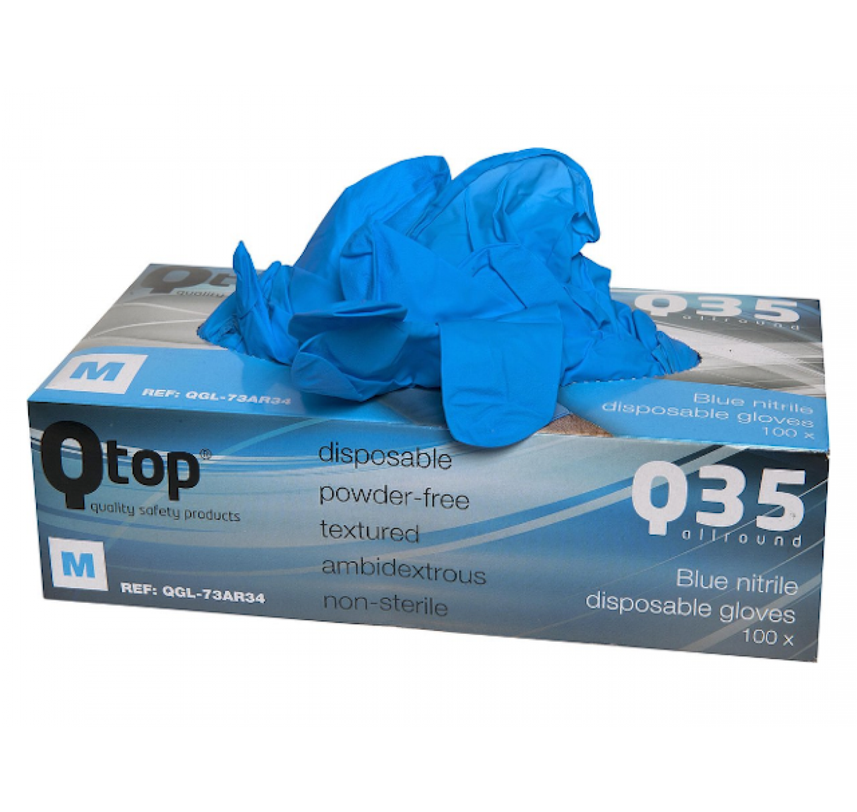 Qtcychectech iqtop nitril Handschuhdispenser Größe m pro 100 Stück