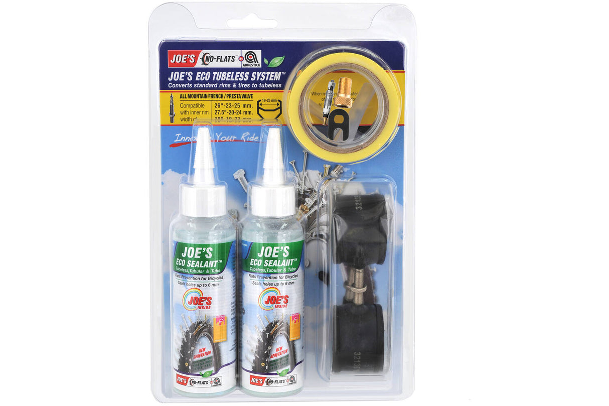 Joes No Flats Tubeless Conversion Kit Eco Dichtungsmittel xc fv