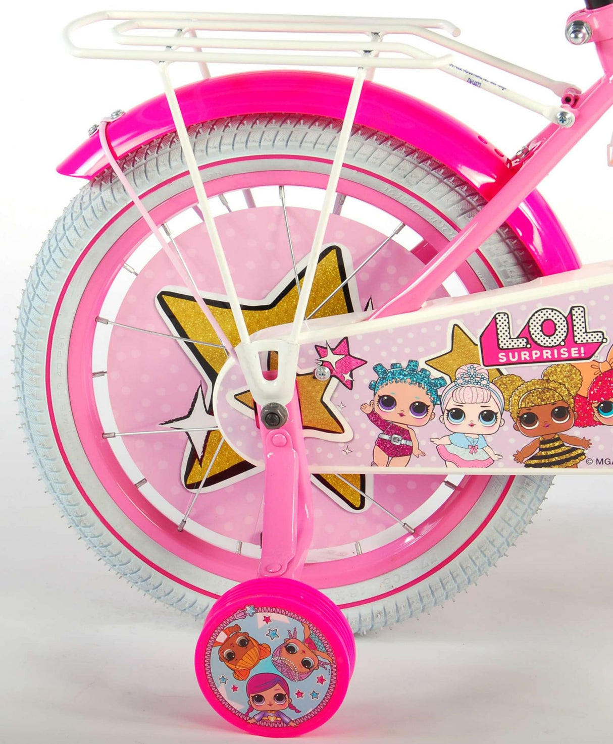 LolSuprise Kinderbike Girls 16 Zoll rosa