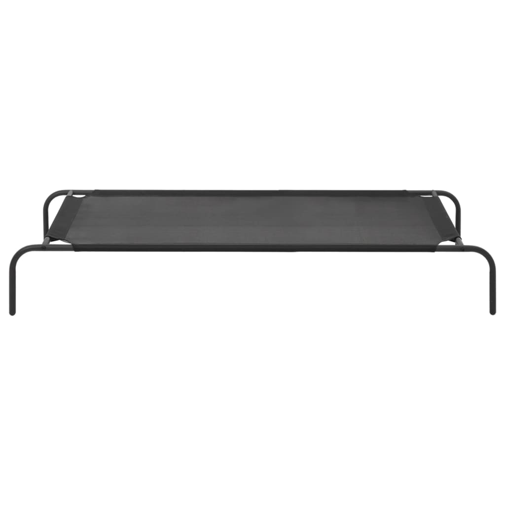 Vidaxl Hund Bed an gehobene XL Textileen schwarz