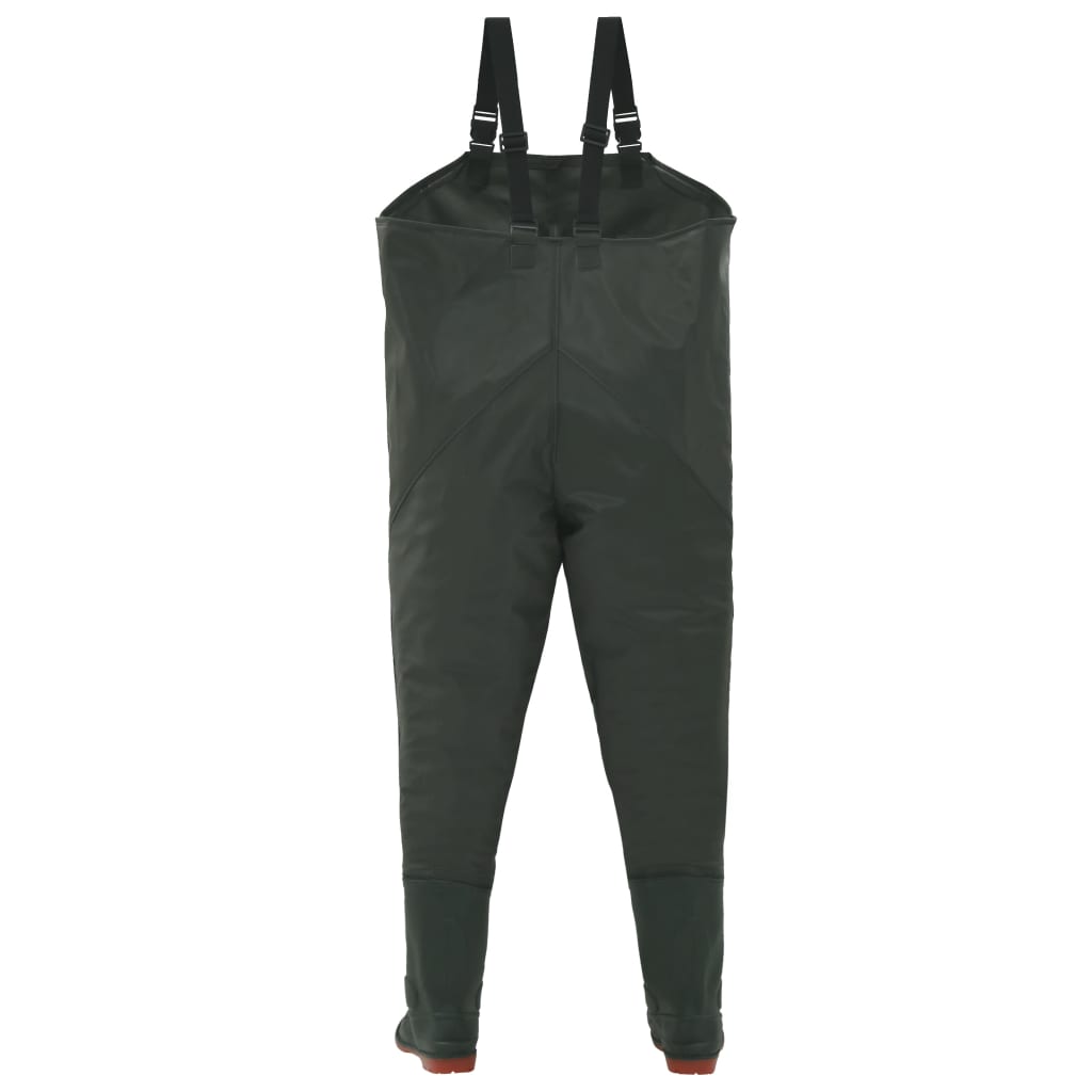 Vidaxl Waadbroek mit Stiefel Größe 38 Grün