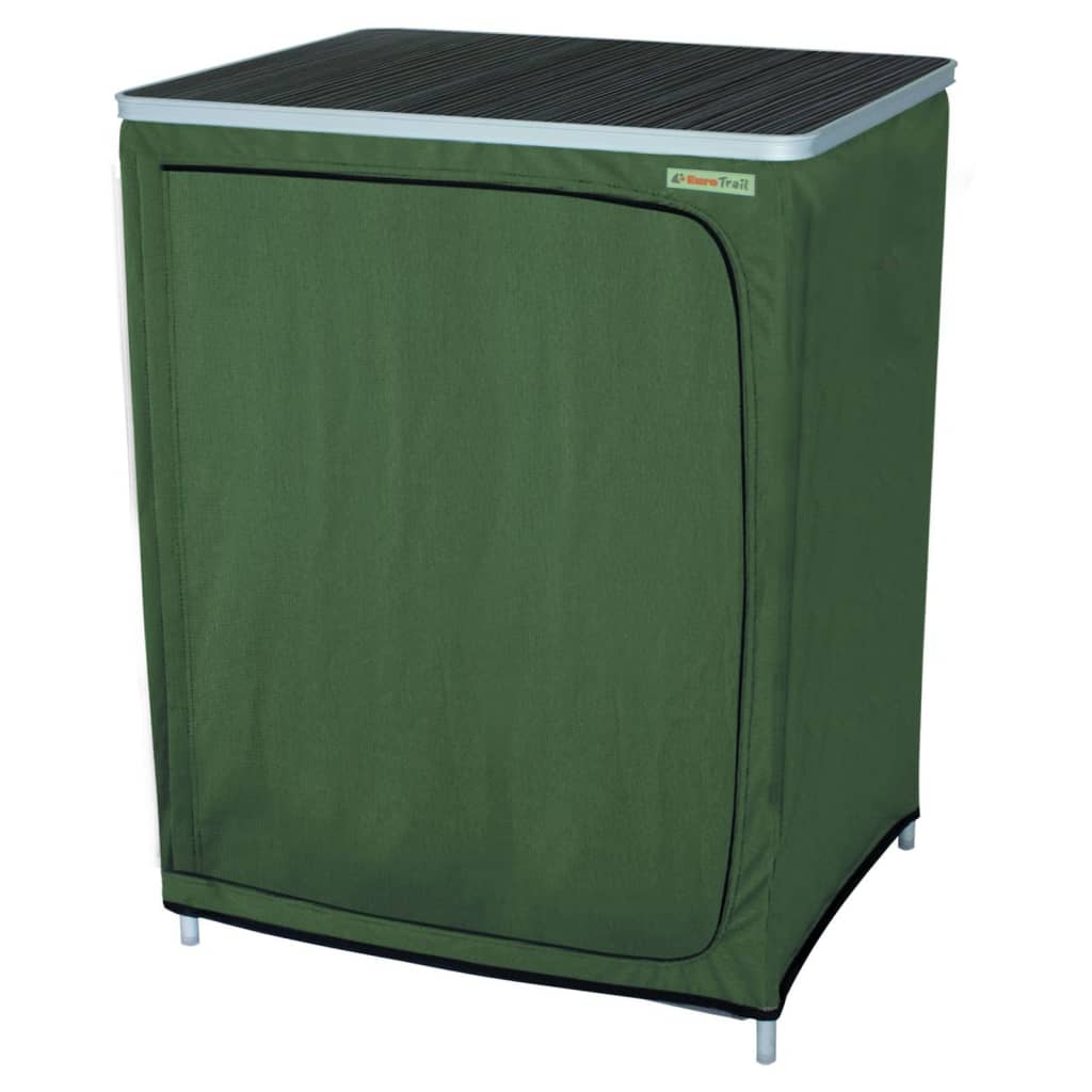 Eurotrail Camping Cabinet Vallou 67x53x86 cm Grün