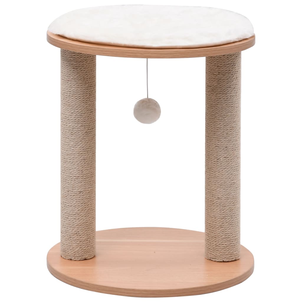 VIDAXL -Katzenkratzstange klein mit Kratzpfosten 44 cm