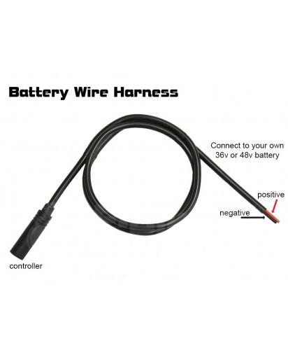 Bafang 8 Fun Cable Controller Batterie Black Woman-3p Mann 2-P 100 cm