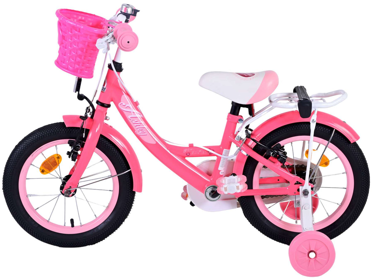 Volare Ashley Children's Bike Girls 14 -Zoll -Rosa Red zwei Handbremsen