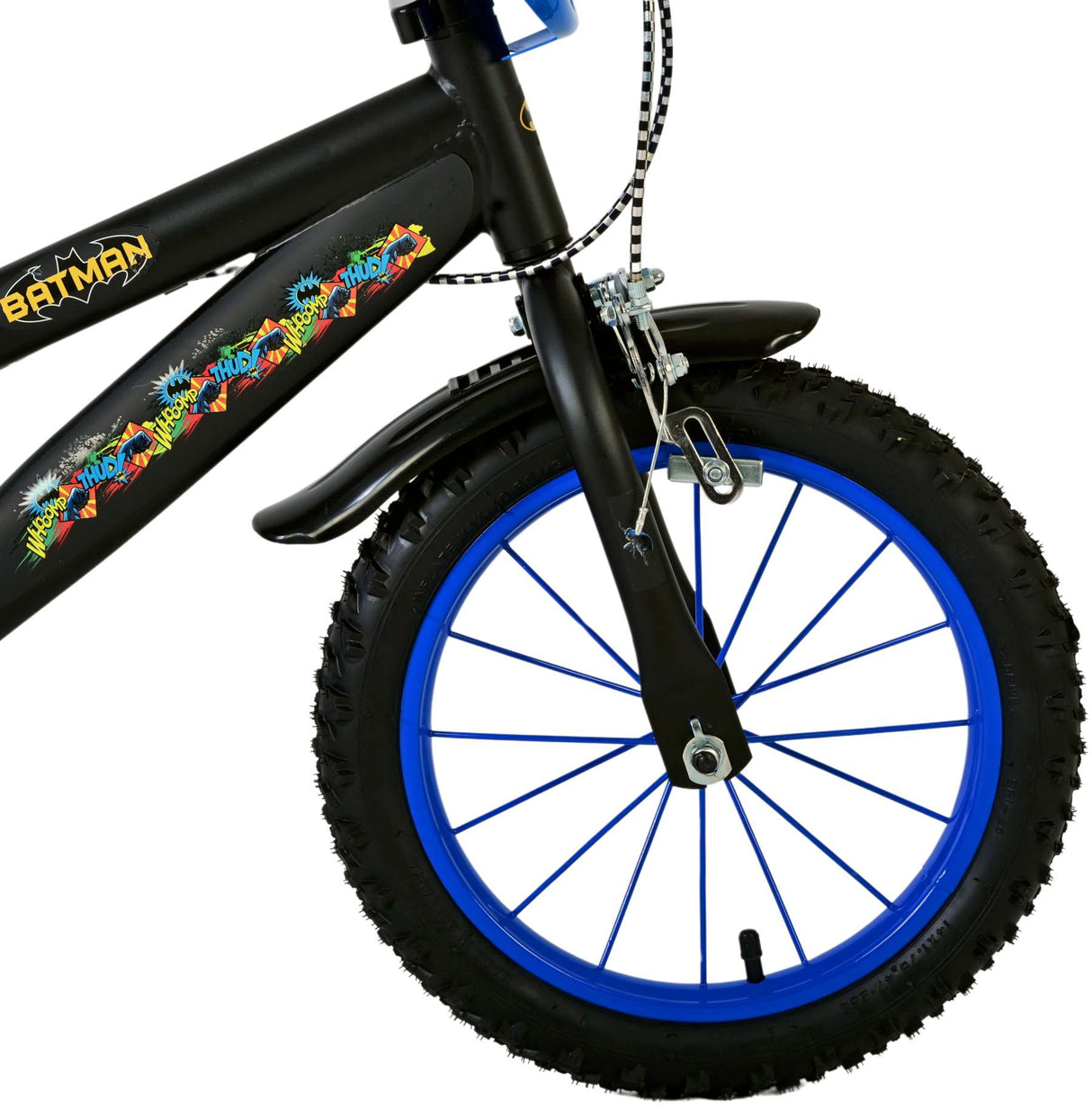 Batman Kinderbike - Jungen - 14 Zoll - schwarz