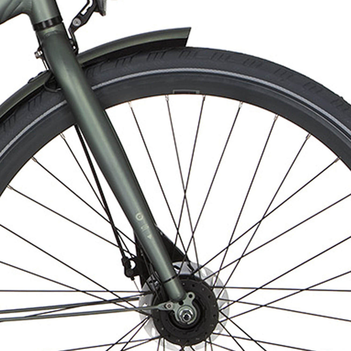 Cortina Fork Speed RB Titanic Green Matt