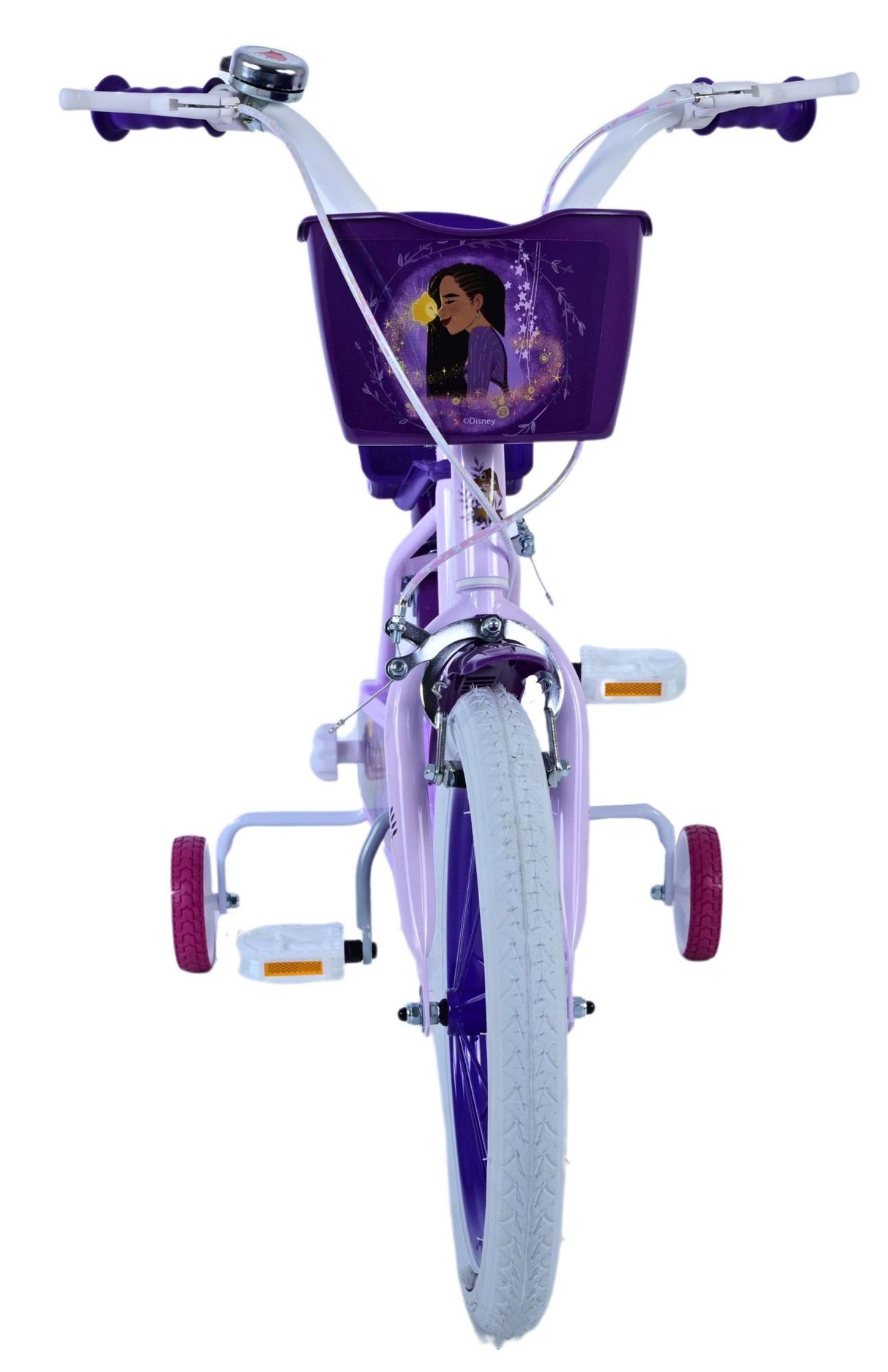Wunsch Wunsch Wunsch Kinderbike Girls 16 Zoll lila zwei Handbremsen