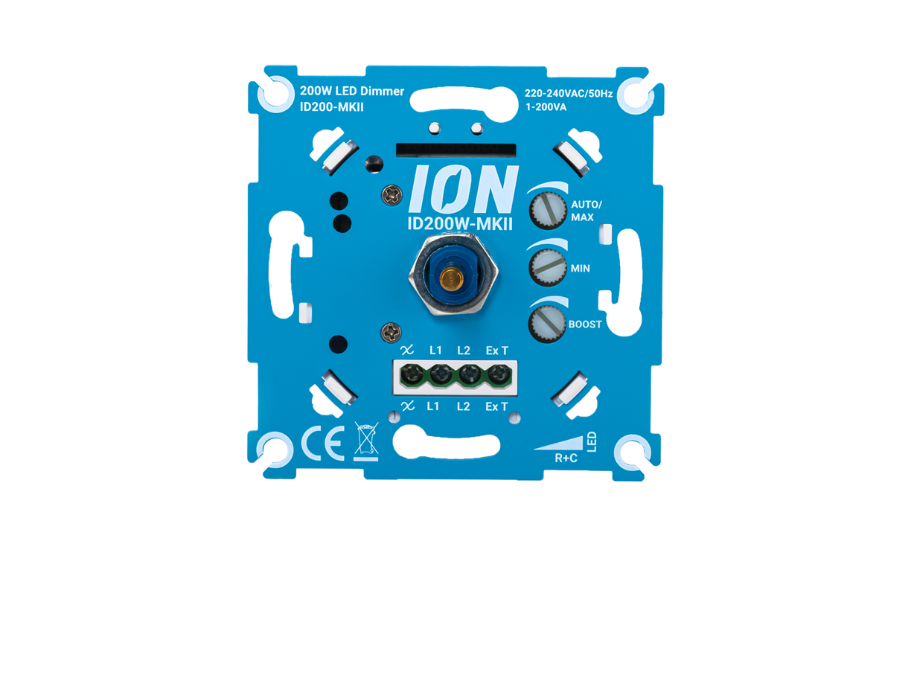 Ion Industries führte Dimmer Universal 200 W.