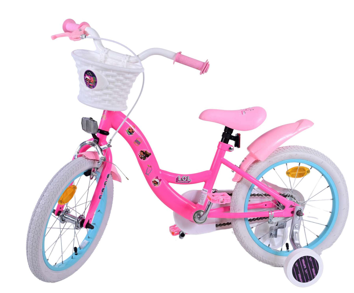 Lol Überraschung Kinderfahrrad - Mädchen - 16 Zoll - Pink