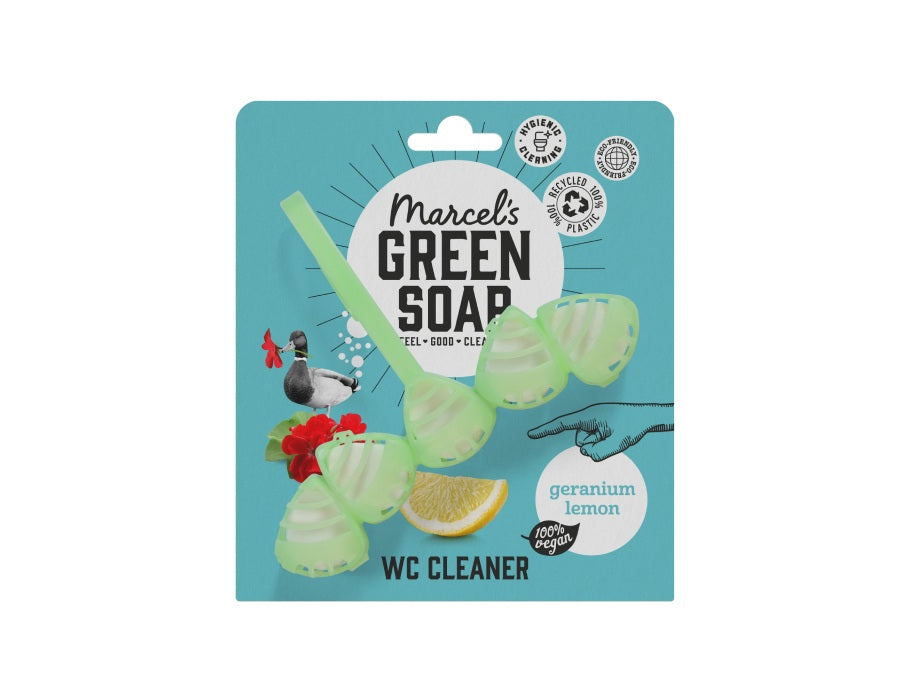 Marcels Green Soap Toilettenblock Geranium und Citroen