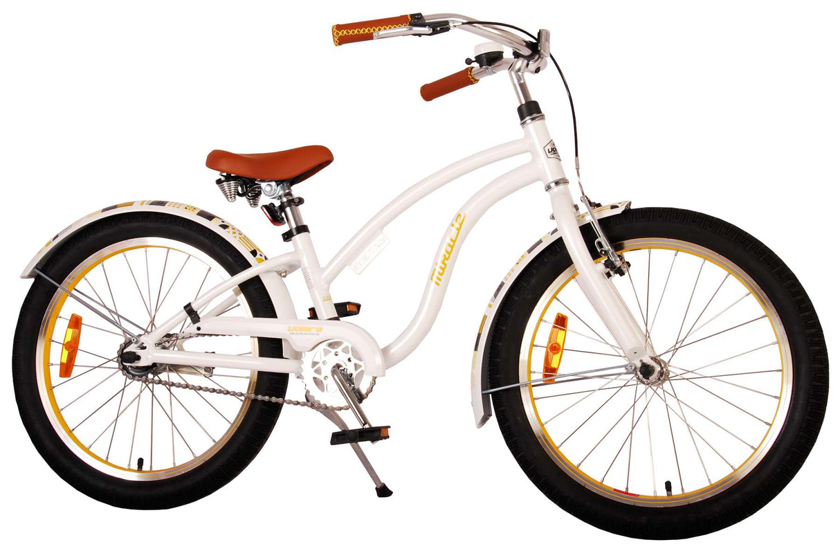Volare Miracle Cruiser Kinderbike Girls 20 Zoll White Prime Collection